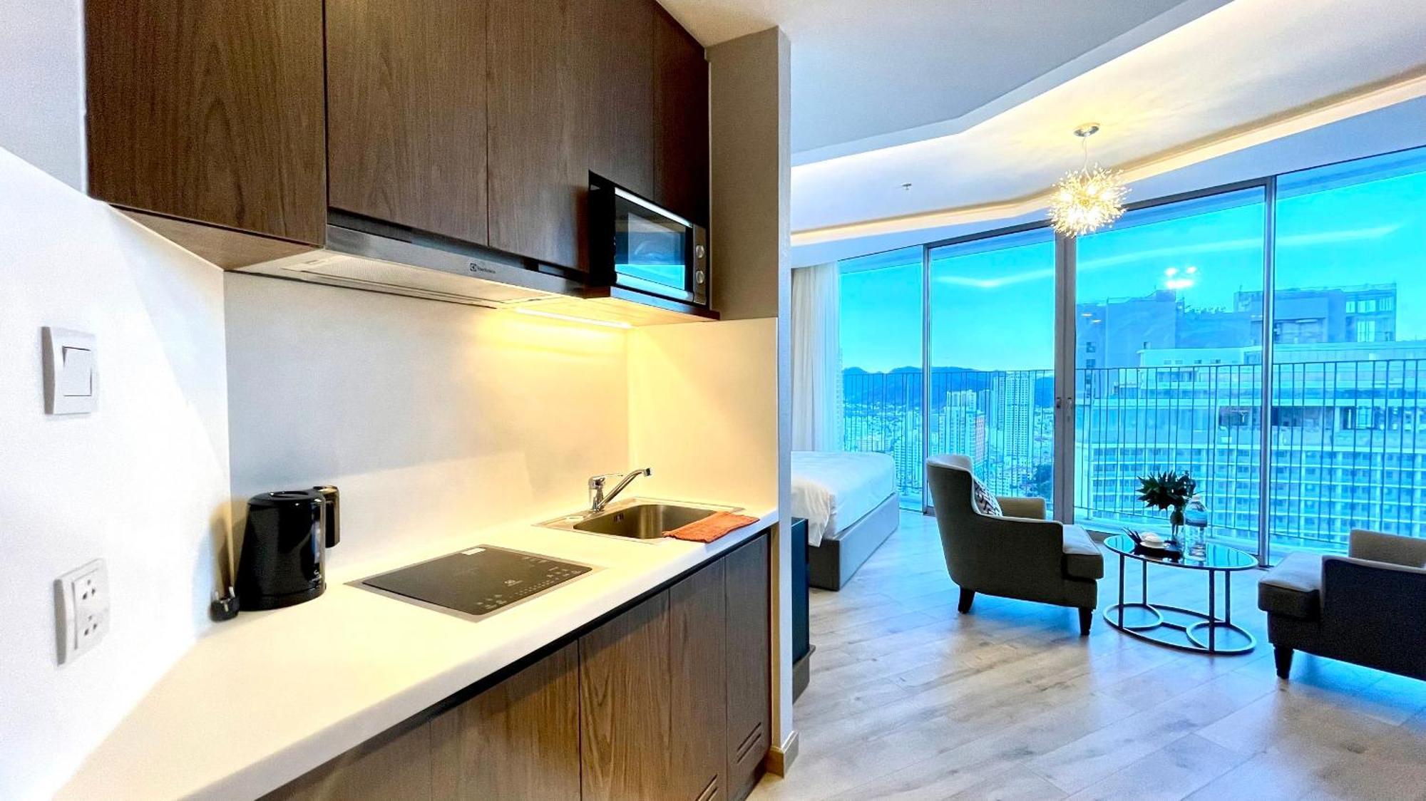 Panorama Ocean View Luxury Apartment Να Τρανγκ Εξωτερικό φωτογραφία